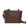 Helsinki small donkerbruin-bruin-felrood luxe handtas soepel leer praktisch design tas kristas achte