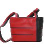 Helsinki Small zwart-felrood-donkerpaars uxe tas praktisch design soepel leer handtas kristas.png