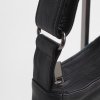 dutch design leren schoudertas detail verstelbare schouderband model halve austria zwart donkerblauw