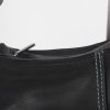 luxe leren tas donkerblauw met rits vakken model halve Austria Krista van Dijk met verstelbare schou