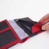mooie portemonnee binnenvoering met ritsvak voor kleingeld 8 creditcard vakjes en twee vakjes voor p