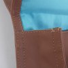 dutch design leather bag stitching detail sepia color model Krista van Dijk Norway 1 soufflet with t