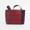 luxe leren damestasje sale zwart bruinrood donkerpaars dutch design van Krista van Dijk.jpg