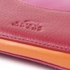 mooie kleurrijke leren mini portemonnee detail stikwerk roze felrood oranje leer dutch design Kristas tassen.jpg