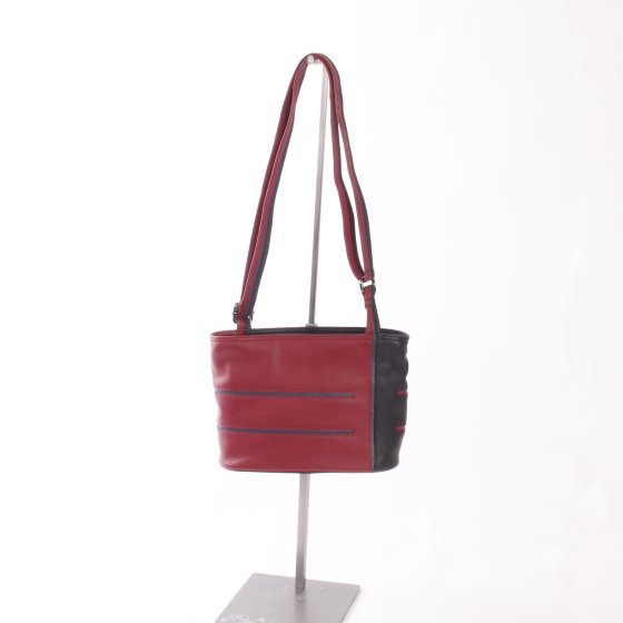 dutch design tas zwart rood leer exclusief van Krista van Dijk.jpg
