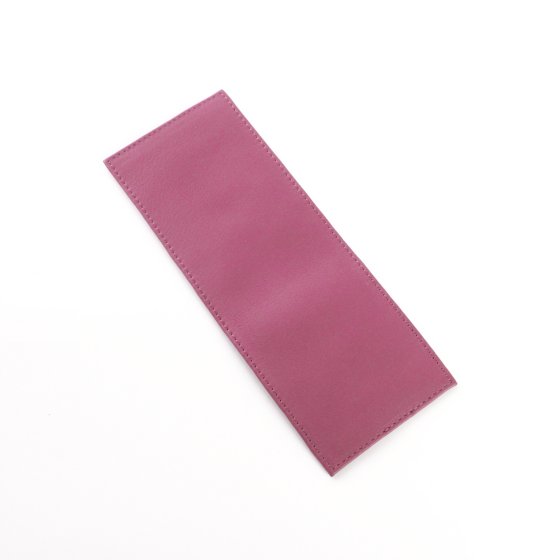 roze leren frontje tas France medium.jpg